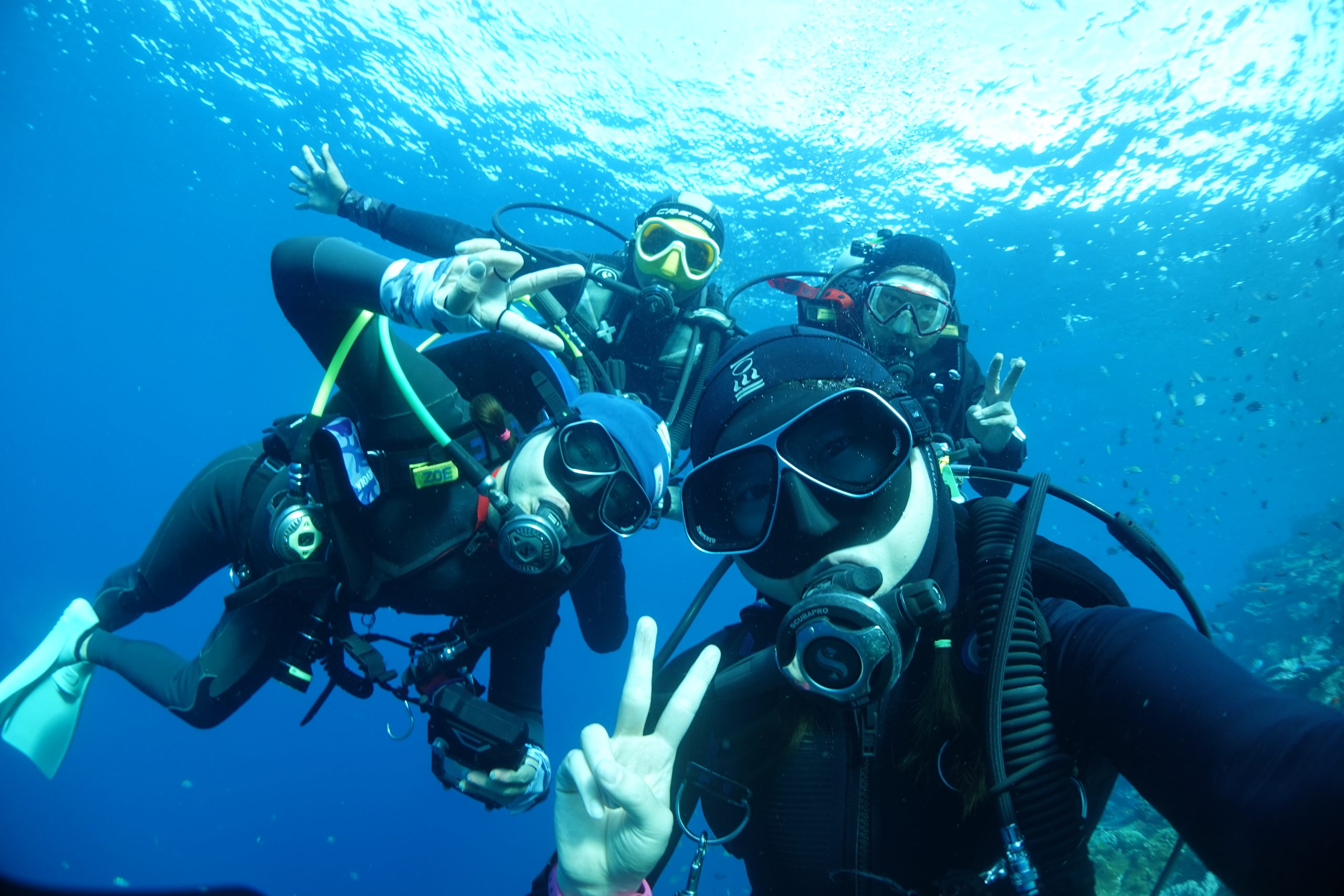 Signature Scuba Kuta Lombok dive center and team