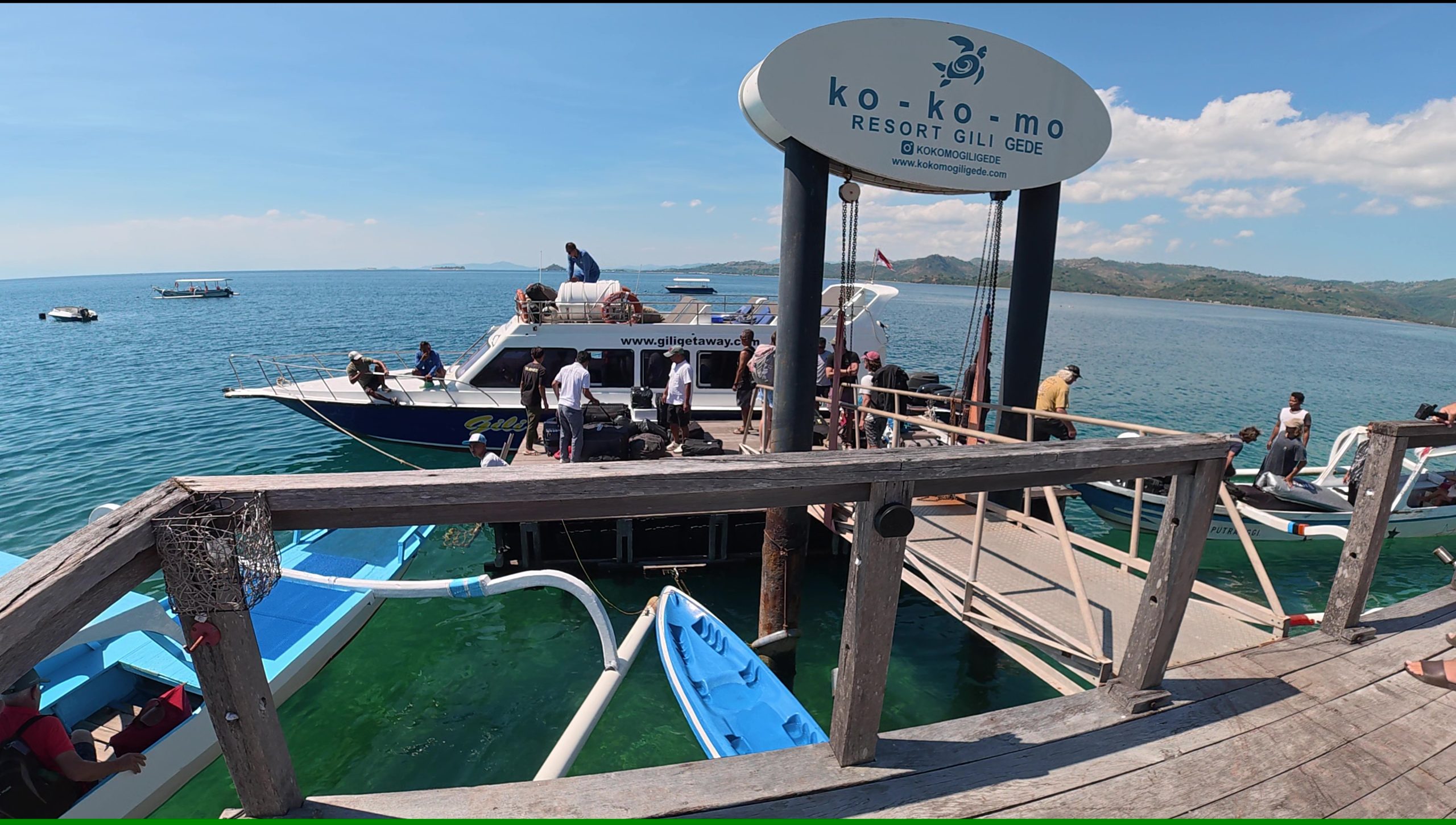 Gili Getaway island hopping ferry service - Gili Gede to Kuta Lombok